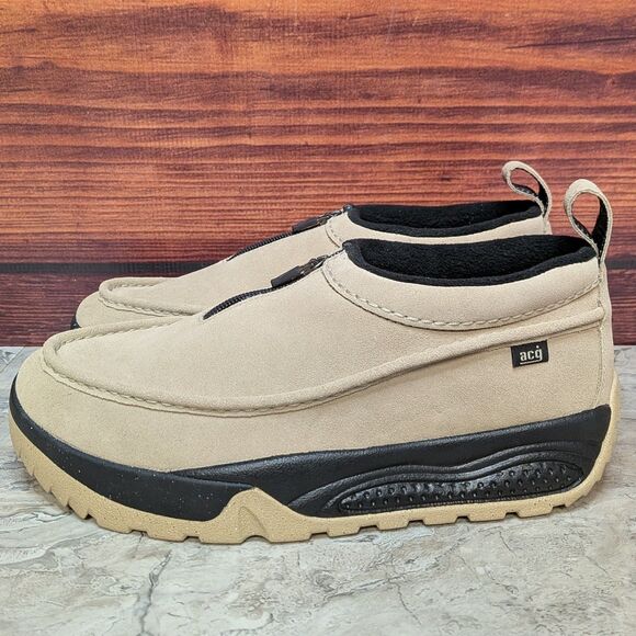 Nike ACG Izy Men\'s 11 Khaki Black Limestone Moccasin Lifestyle Shoes FV4317-200 main image 3